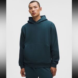NWT Men's Lululemon Steady State Pullover Hoodie Indochine Blue Size L